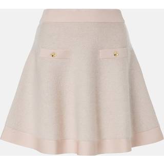 Nina Ricci Wool-blend miniskirt - beige - XL