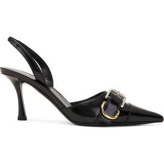 Givenchy Voyou brushed leather slingback pumps - black - EU 36