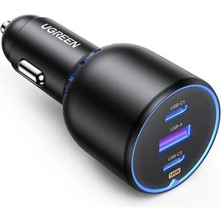 UGREEN Biloplader - 130W - 3-port