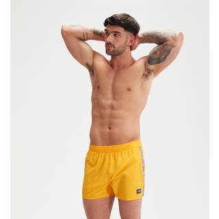 Men's Retro 13" Swim Shorts Yellow
