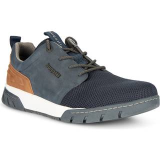 bugatti Herren Sneaker schwarz Textil & Canvas