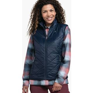 Schöffel Women's Insulated Vest Yew Syntetiske veste Damer størrelse 36 farve blå