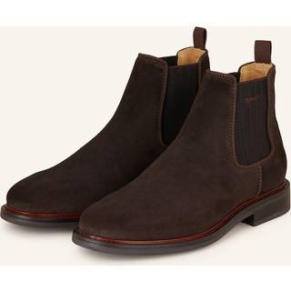 Gant Herren Chelsea Boots braun Velours