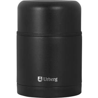 Urberg Vacuum Food Jar 500 ml Black, 500 ml