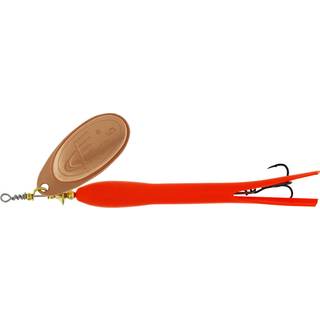 Westin FC Spinner Upstream 20g Flouro Orange Copper Blade
