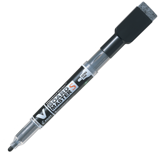 Pilot Whiteboard Marker med Magnet 1,3 Sort 10 stk