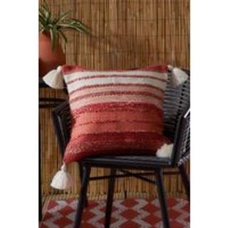 Drift Home Drift Home Terracotta Red Grayson Outdoor Filled Cushion