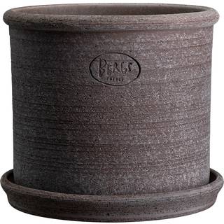 Bergs Potter Modena Raw Krukke 30 Cm - Krukker Terrakotta Grå - MOG30S