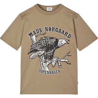 Mads Nørgaard Lead Gray Printed T-shirt Theo