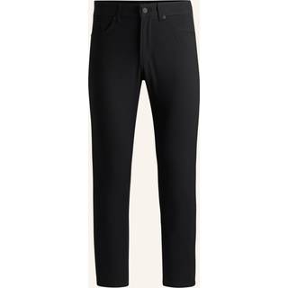 BOSS Black Herren Jeans schwarz Slim Fit