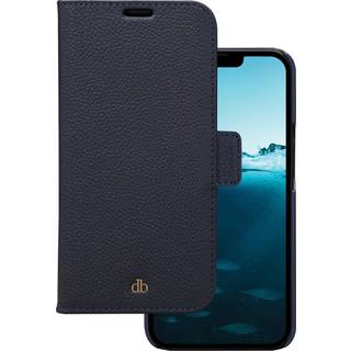 Dbramante1928 iPhone 13 New York 2-i-en Læder Flipcover - Blå