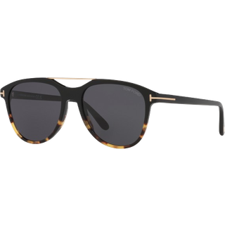 TOM FORD Mand FT1098 DAMIAN-02 05A Solbriller Acetat Sort Grå Pilot Normal