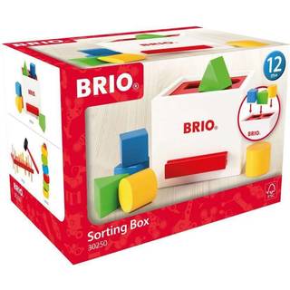 BRIO Putteboks i træ - 6 klodser - Fra 12 mdr.