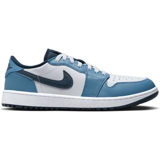 Nike Golf Golfsko Air Jordan 1 Low G, blå/hvid