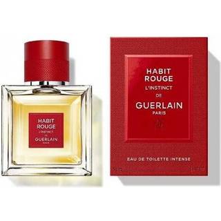 GUERLAIN Dufte til mænd Habit Rouge L'InstinctEau de Toilette Spray Intense 50 ml (8.200,00 kr / 1 l) - 50 ml