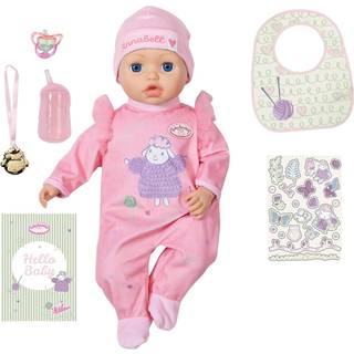Baby Annabell Interaktiv dukke med lyd 43 cm