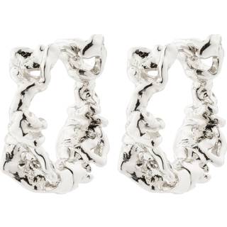 Pilgrim TRUST hoop øreringe sølvbelagt