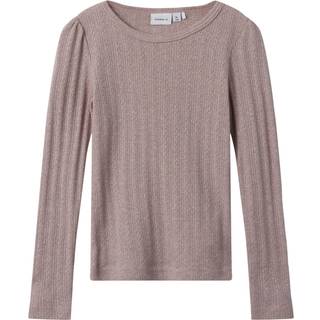 Name It Deauville Mauve Melange Glitter Top