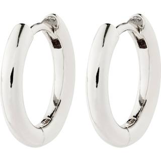 Pilgrim CHARM små hoop øreringe sølvbelagt