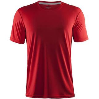 Craft Mind T-shirt XS - Herre, Rød - Let, Komfortabel & Ventilerende Løbetrøje
