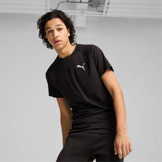 Puma Puma Black Mens Evostripe T-Shirt