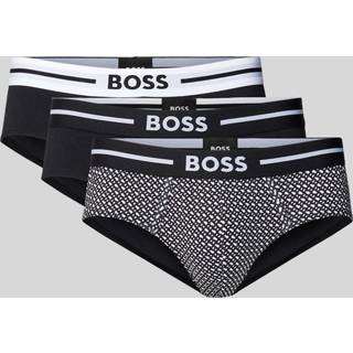 BOSS 3-pak Bold Design Hip Brief - Black/White - X-Large * Kampagne *