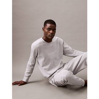 Lounge Sweatshirt - Icon Cotton Terry - Grey - L