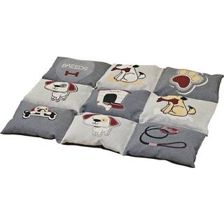Tæppe TEDDY Classic, 58 x 80 cm, Grå/Beige