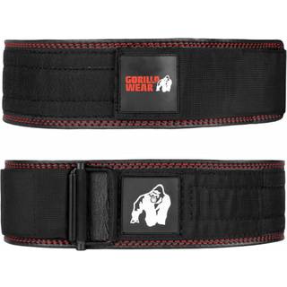 4 Inch Premium Lifting Belt, black, small/medium