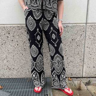 SisterS Point - Gilma-pa1 - Damebukser - Black/cream - M