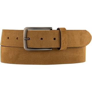 Alberto Herren Gürtel braun Veloursleder