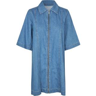 Global Funk Mira zip-G Kjole - Denim - str. XS