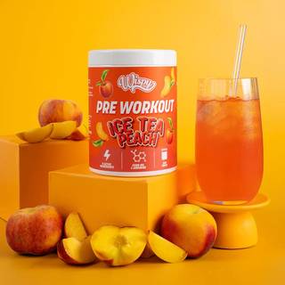 Wispy Pre Workout Ice Tea Peach - 350 g.