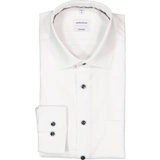 Seidensticker Herren Hemd weiß Comfort Fit - weiß