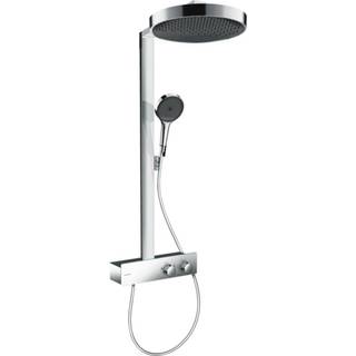 hansgrohe Rainfinity Showerpipe 360 1jet med ShowerTablet 350 i krom