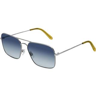 Retrosuperfuture Unisex MD3 Iggy 2.0 Fedeism Azure Solbriller Metal Sølv Blå Firkantet Normal