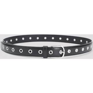 Toteme Embellished leather belt - black - 80CM