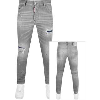 DSQUARED2 Skater Slim Fit Jeans Grey