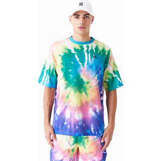 New Era Tie Dye Multi-Coloured Oversized T-Shirt adult unisex Multi adult unisex Multi adult unisex Multi adult unisex Multi adult unisex Multi adult - 2xl
