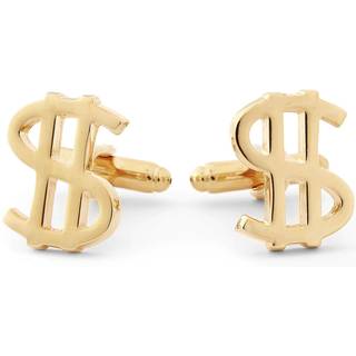 Guldfarvet Dollartegn Manchetknapper