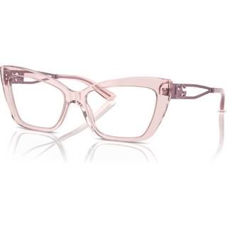Dolce & Gabbana DG3375B 3148 55 Briller Kvinder Lyserød - Transparent Light Pink - 55mm