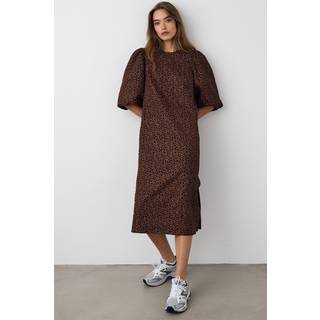 Noella - Reno Pastis Long Dress 11610005 - 674 Chocolate