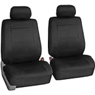 FH Group bilsdebetrk Frontst Neopren - Bilsdebetrk til lave bagsder med aftagelig nakkesttte Universal Fit Automotive sdebetrk Airbag-ko