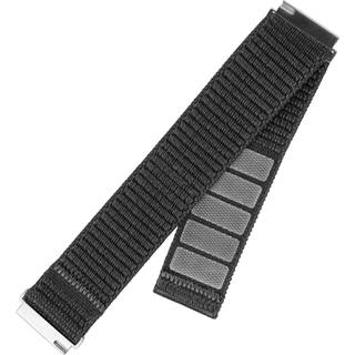 Universal Smartwatch (20mm) Fixed Nylon Rem - Mørkegrå