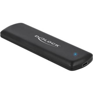 DeLOCK External USB Type-C Combo Enclosure for M.2 NVMe PCIe or SATA SSD