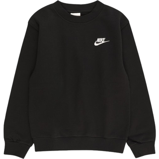 Nike Sportswear Club Fleece-sweatshirt til større børn - sort - L