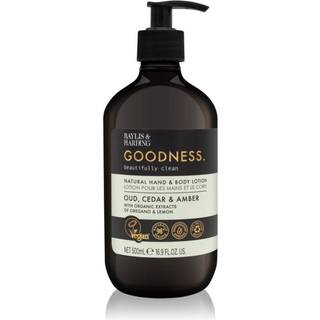 Baylis & Harding Goodness Hand & Body Lotion Oud, Cedar & Amber - 500 ml