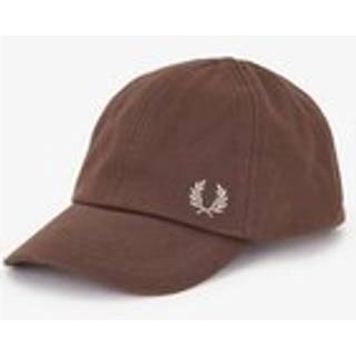 Fred Perry Herren Cap braun Baumwolle & Mix