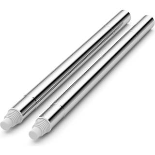 Joymoop Mop Handle Extension Rods til udvidelse og udskiftning af flad mop rustfrit st?l moppeh?ndtagst?nger pakning med 2 st?nger st?nger