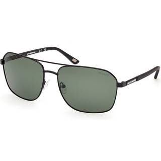 Skechers SE6366 Polarized 02R 65 Solbriller Mænd Black - Matte Black - 65mm